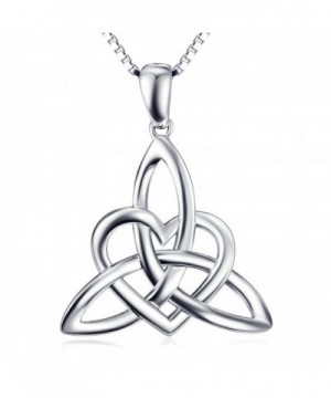 Sterling Silver Triangle Pendant Necklace