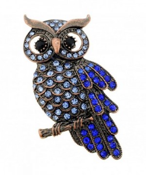 Vintage style Sapphire Bird Brooch