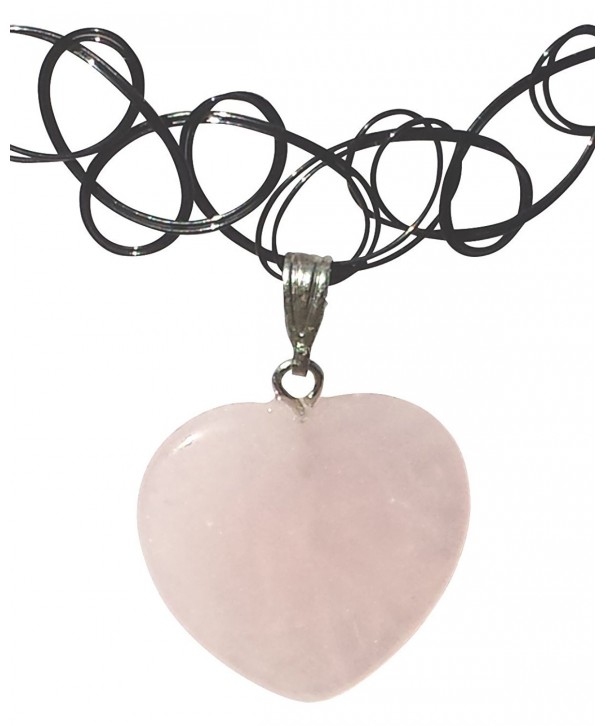 Rose Heart Choker Necklace Gift
