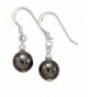 Sterling Silver Hematite Dangle Earrings