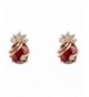 YAZILIND Elegant Zirconia Multicolor Earrings