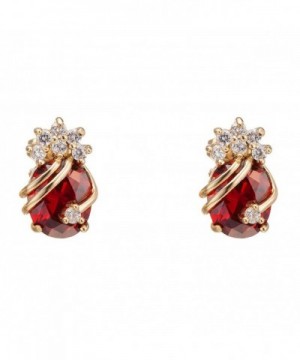 YAZILIND Elegant Zirconia Multicolor Earrings