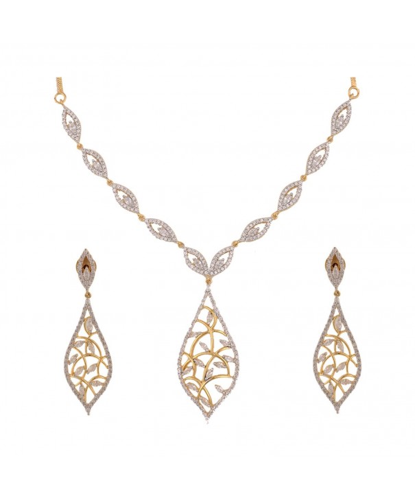 Swasti Jewels Traditional Necklace Earrings