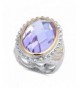 Simulated Lavender Sterling Silver RNG16393 7