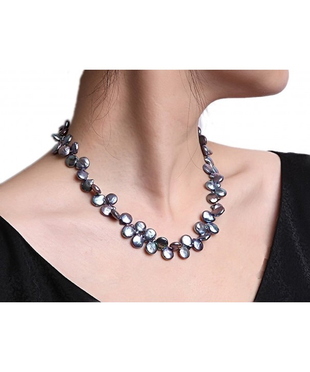 JYX 9 5 10mm Freshwater Pearl Necklace