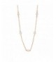 Lesa Michele Zirconia Necklace Sterling