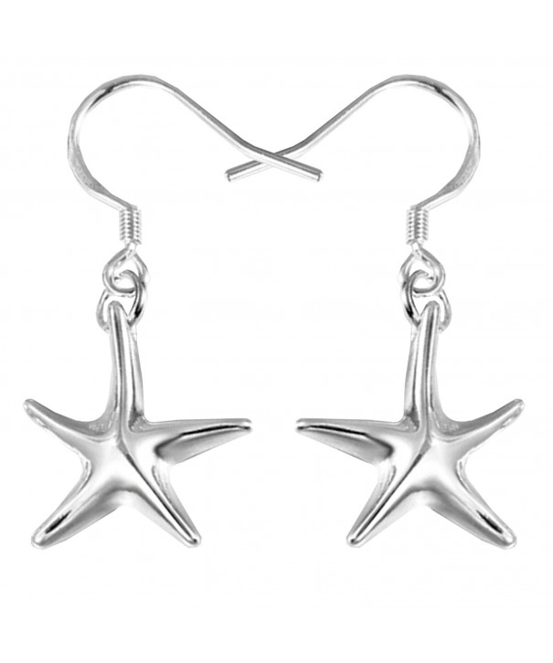 Sephla Silver Plated Starfish Earrings