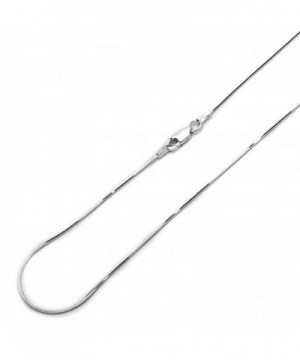 Sterling Silver 1 2mm Italian Necklace