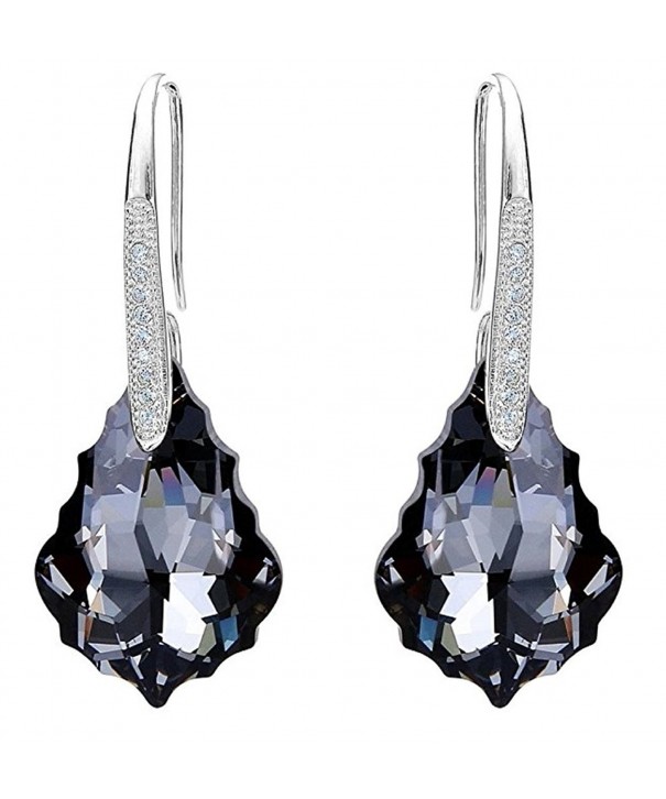 Sterling Earrings Swarovski Elements Simulants