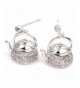 FC JORY Teapot Crystal Earrings