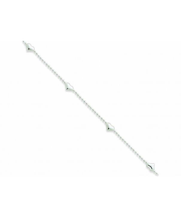 Finejewelers Sterling Silver Dangling Anklet