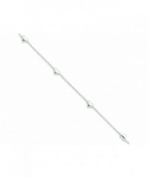 Finejewelers Sterling Silver Dangling Anklet