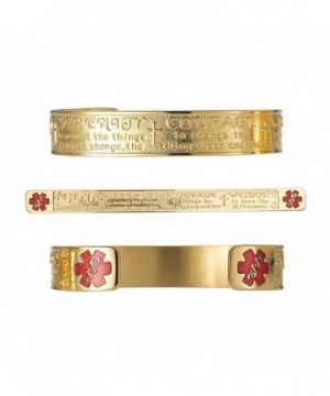 Divoti Engraved Serenity Medical Bracelet