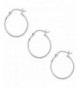 Sterling Silver Earrings Post Snap Closure