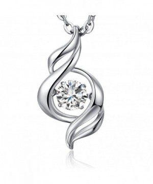 Musical Dancing Pendant Necklace Sterling