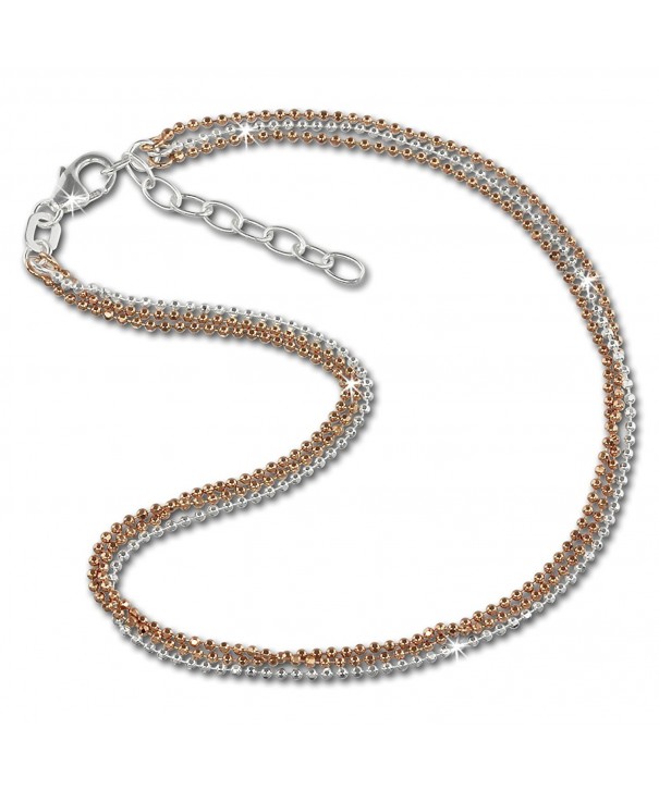 SilberDream Anklet consisting Sterling SDF2123E