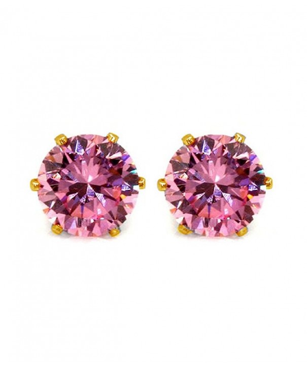 Efulgenz Solitaire Zirconia Earrings Jewelry