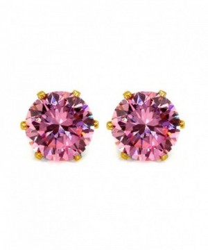 Efulgenz Solitaire Zirconia Earrings Jewelry