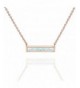 PAVOI Plated White Necklace 16 18