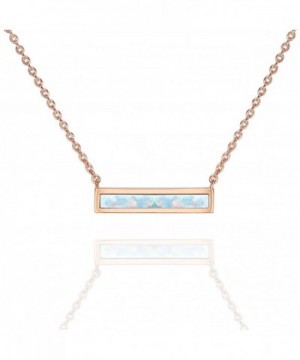 PAVOI Plated White Necklace 16 18