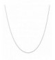 White Carded Cable Necklace Inches