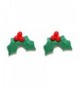 Glittery Christmas Holiday Earrings H036