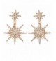 Crystal Rhinestone Geometric Earrings SUNSCSC