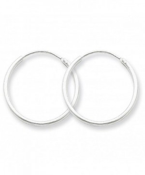 Sterling Silver Polished Endless Earrings