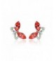 NICOSHINE Butterfly crystal allergy earrings