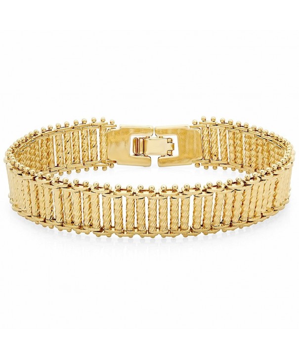 Yellow Diamond Cut Bracelet Jewelry Polishing