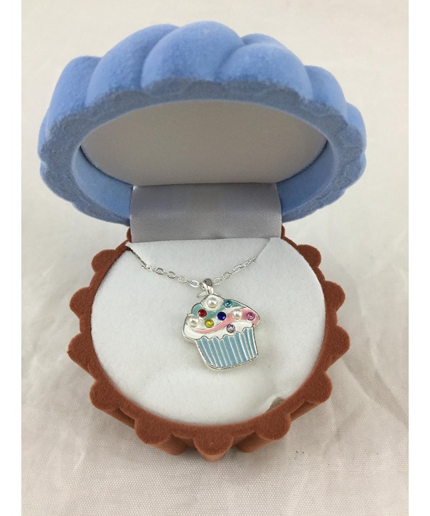 Cupcake Pendant Necklace Figural Individually
