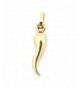 Yellow Gold Italian Pendant Necklace