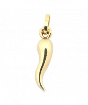 Yellow Gold Italian Pendant Necklace