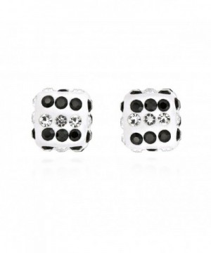 Sparkling Zirconia Sterling Silver Earrings