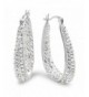 Sterling Silver Earrings Swarovski Crystals