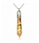 JewelrieShop Healing Hexagonal Synthetic Necklace