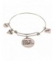 Message Inspirational Bracelets Stainless Expandable
