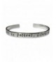 Patient Hand Stamped Aluminum Bracelet