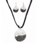 Anju Abstract Necklace Extender Earrings