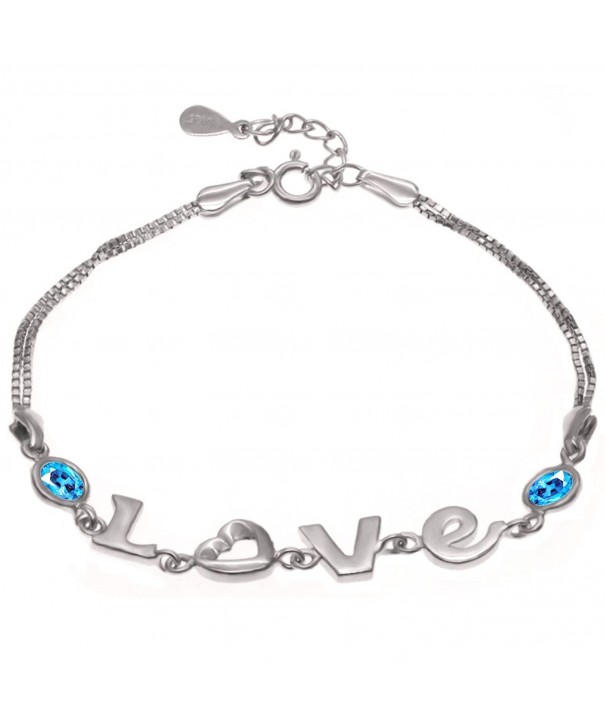 Silver Masters Love Sterling Bracelets