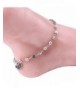 Anklet UPLOTER Silver Bracelet Barefoot