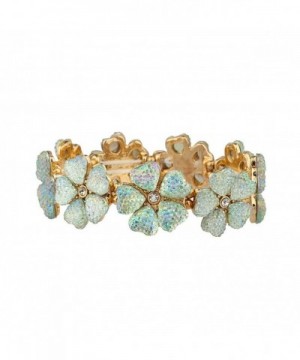 Lux Accessories Crystal Statement Bracelet