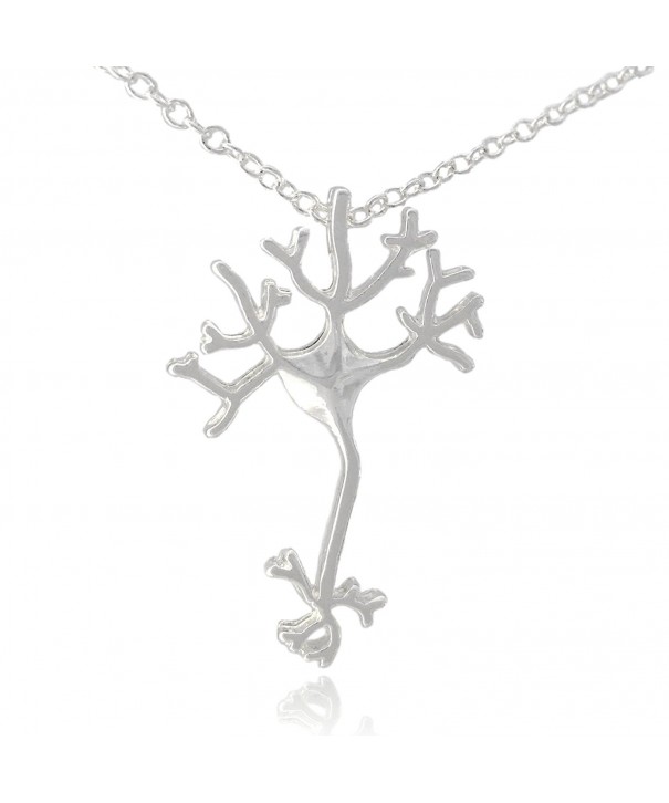Nerve Science Pendant Necklace Silver