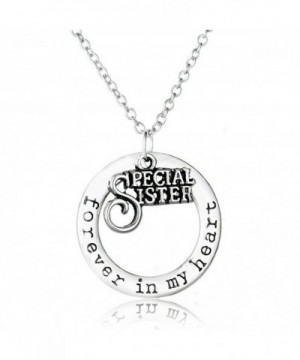 Special Sister Necklace Adorable Pendant