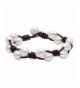 Leather Braided Bracelet Cultured Freshwater