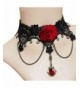 MAFMO Gothic Necklace Rhinestone Tassel