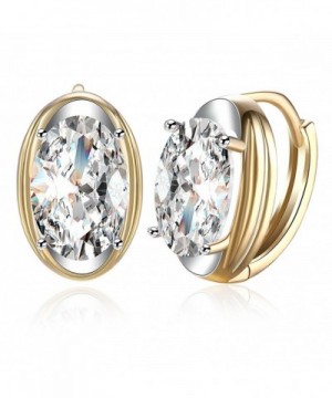 FENDINA Leverback Earrings Champaign Zirconia