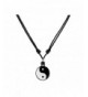 Yang Pendant Adjustable Black Necklace