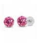 Mystic Topaz White Womens Earrings