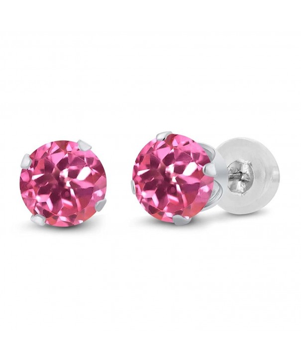 Mystic Topaz White Womens Earrings